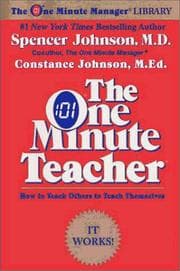 Tapa de The one minute teacher
