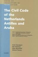 Tapa de The Civil Code of the Netherlands Antilles and Aruba