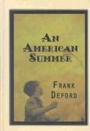 Tapa de An American summer