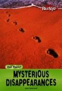 Tapa de Mysterious disappearances