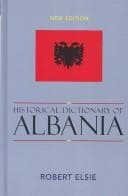 Tapa de Historical dictionary of Albania