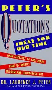 Tapa de Peter's Quotations