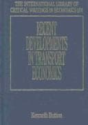 Tapa de Recent developments in transport economics