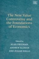 Tapa de The new value controversy and the foundations of economics