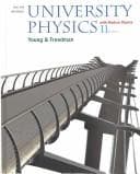Tapa de Sears and Zemansky's university physics with modern physics
