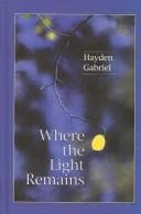 Tapa de Where the light remains