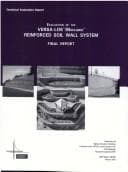 Tapa de Evaluation of the Versa-Lok/Miragrid reinforced soil wall system