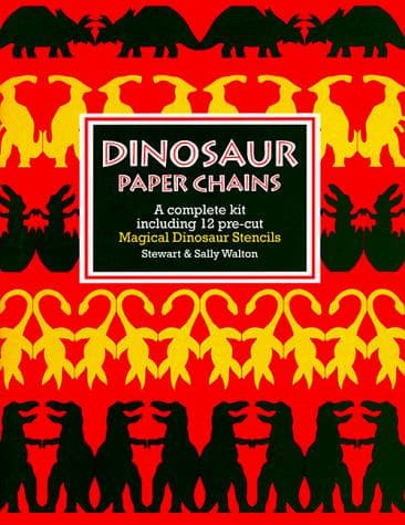 Tapa de Dinosaur Paper Chains