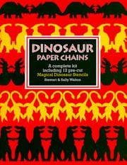 Tapa de Dinosaur Paper Chains