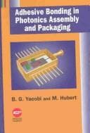 Tapa de Adhesive bonding in photonics assembly and packaging