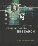 Tapa de The basics of communication research