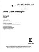 Tapa de Future giant telescopes