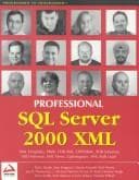 Tapa de Professional SQL Server 2000 XML