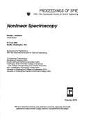 Tapa de Nonlinear spectroscopy