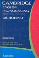 Tapa de English pronouncing dictionary