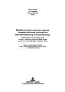 Tapa de Medientransformationsprozesse, gesellschaftlicher Wandel und Demokratisierung in Südosteuropa