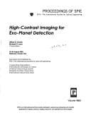 Tapa de High-contrast imaging for exo-planet detection