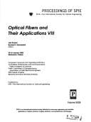 Tapa de Optical fibers and their applications VIII