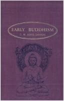 Tapa de Early Buddhism