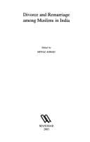 Tapa de Divorce and remarriage among Muslims in India