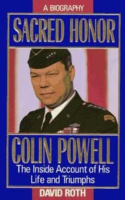 Tapa de Sacred Honor: Colin Powell