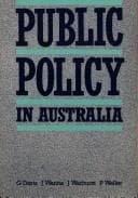 Tapa de Public policy in Australia