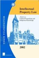 Tapa de Intellectual property law, 2002