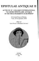Tapa de Epistulae antiquae II