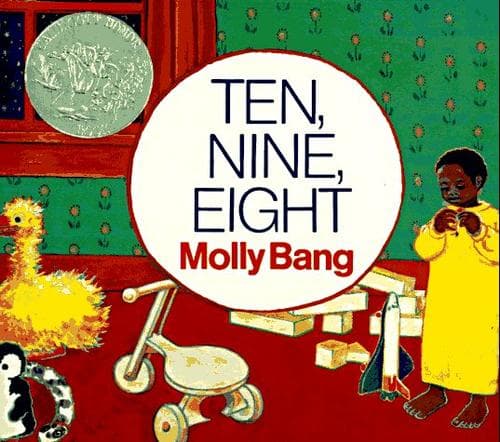 Tapa de Ten, Nine, Eight (Caldecott Collection)