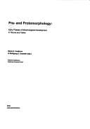 Tapa de Lincom Studies in Theoretical Linguistics, vol. 29: Pre- and Protomorphology