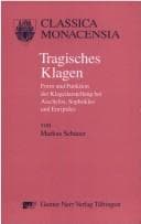 Tapa de Classica Monacensia, vol. 26: Tragisches Klagen