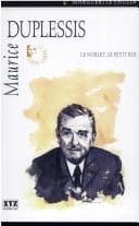 Tapa de Maurice Duplessis