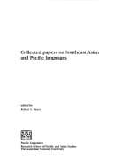 Tapa de Collected papers on Southeast Asian and Pacific languages
