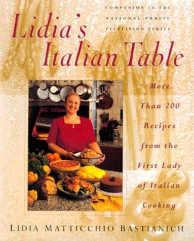 Tapa de Lidia's Italian table