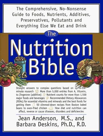 Tapa de The Nutrition Bible