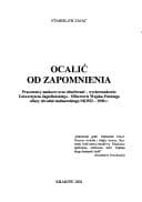 Tapa de Ocalić od zapomnienia