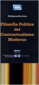 Tapa de Filosofía política del contractualismo moderno