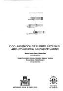 Tapa de Documentación de Puerto Rico en el Archivo General Militar de Madrid