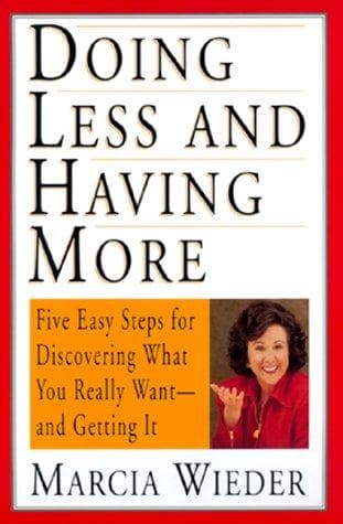Tapa de Doing less and having more