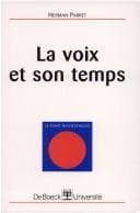 Tapa de La voix et son temps
