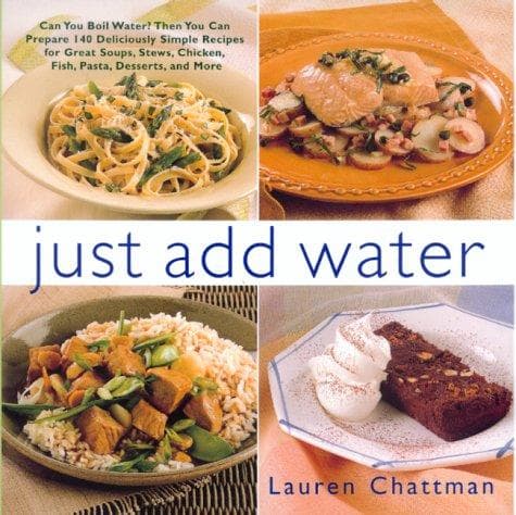 Tapa de Just add water