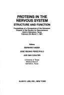 Tapa de Proteins in the nervous system