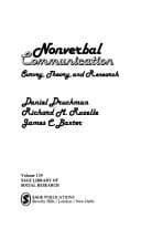 Tapa de Nonverbal communication