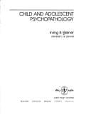 Tapa de Child and adolescent psychopathology