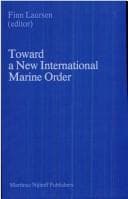 Tapa de Toward a new international marine order
