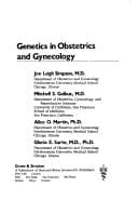 Tapa de Genetics in obstetrics and gynecology