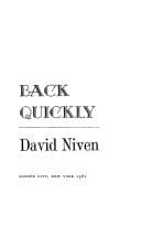 Tapa de Go slowly, come back quickly