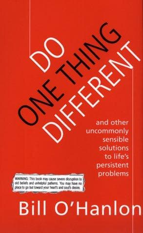 Tapa de Do one thing different