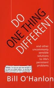 Tapa de Do one thing different