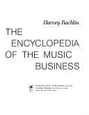 Tapa de The encyclopedia of the music business
